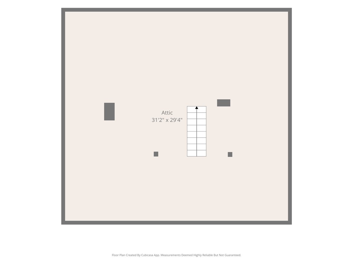 Floor Plan - Attic