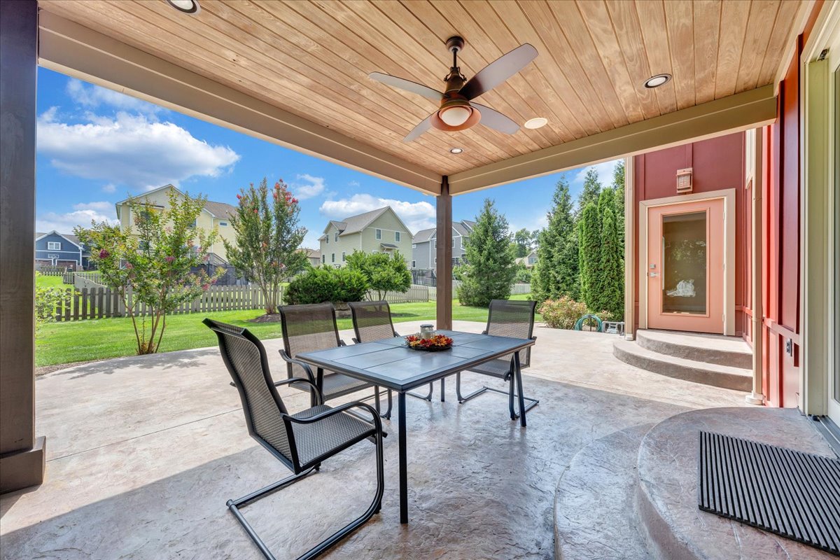 Exterior - Patio Twilight